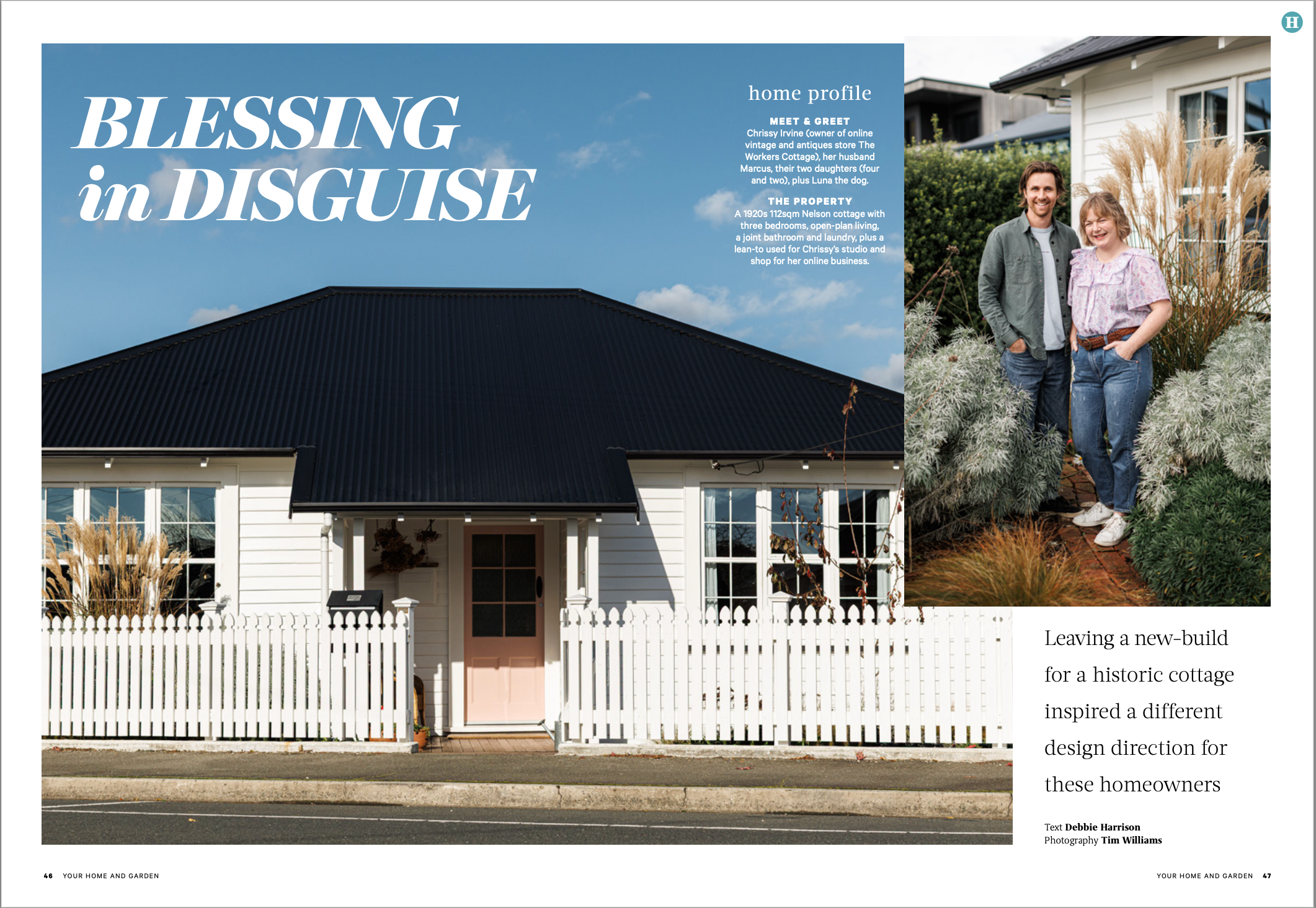 Your Home & Garden NZ x The Workers Cottage