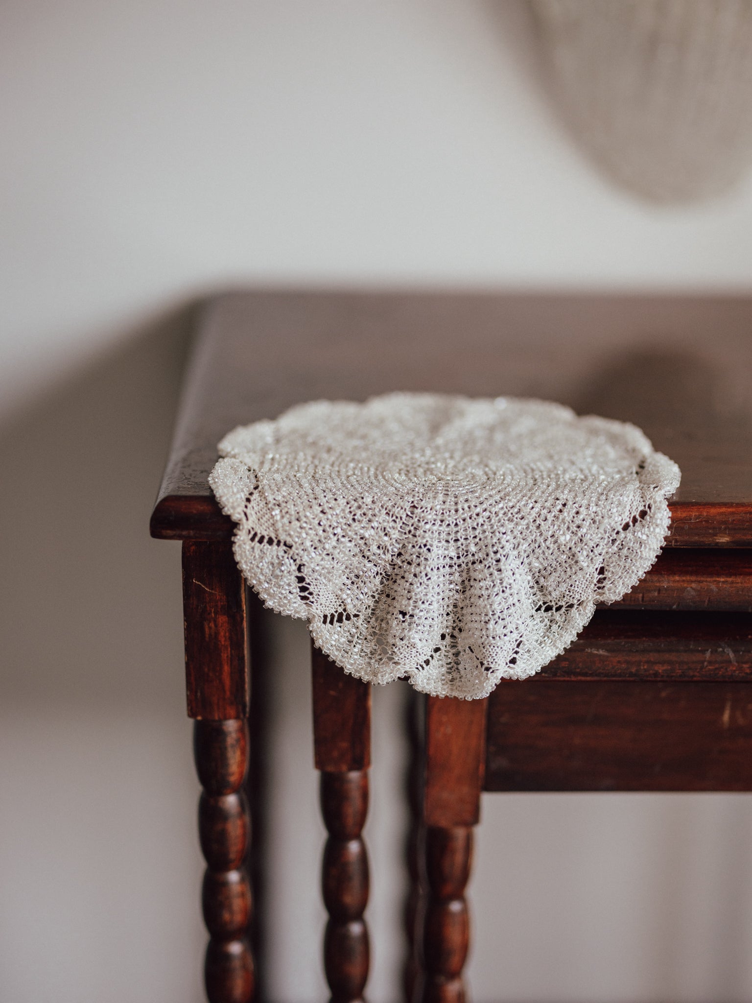 Beaded Bowl Cover