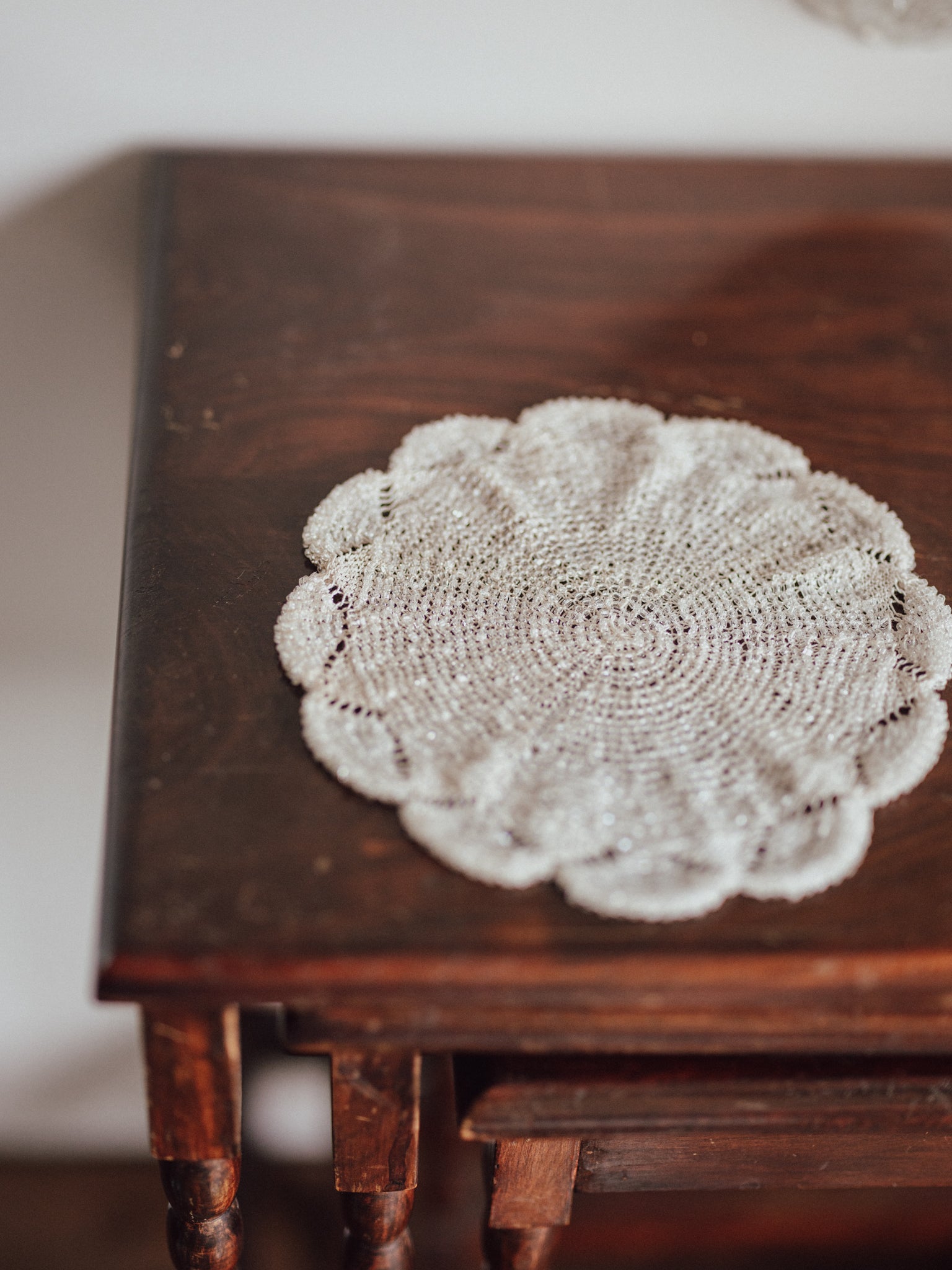 Beaded Bowl Cover