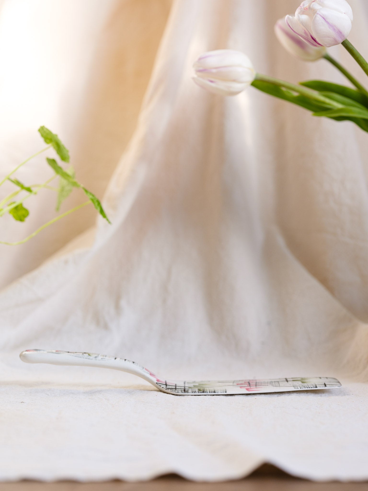 Vintage Ceramic Cake/Pie Server - 1950's Retro James Kent Old Foley