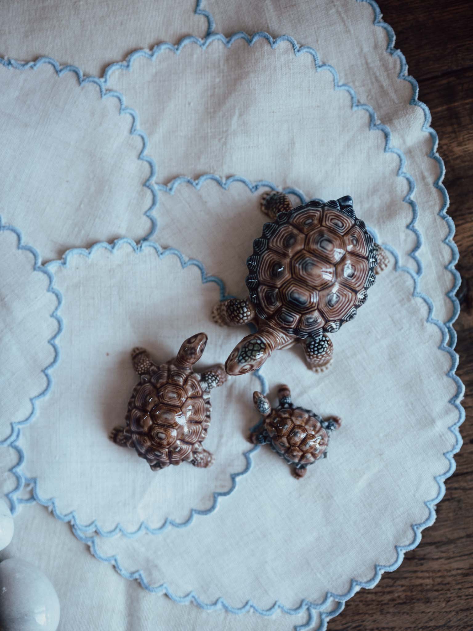 Vintage Wade Tortoise Trio