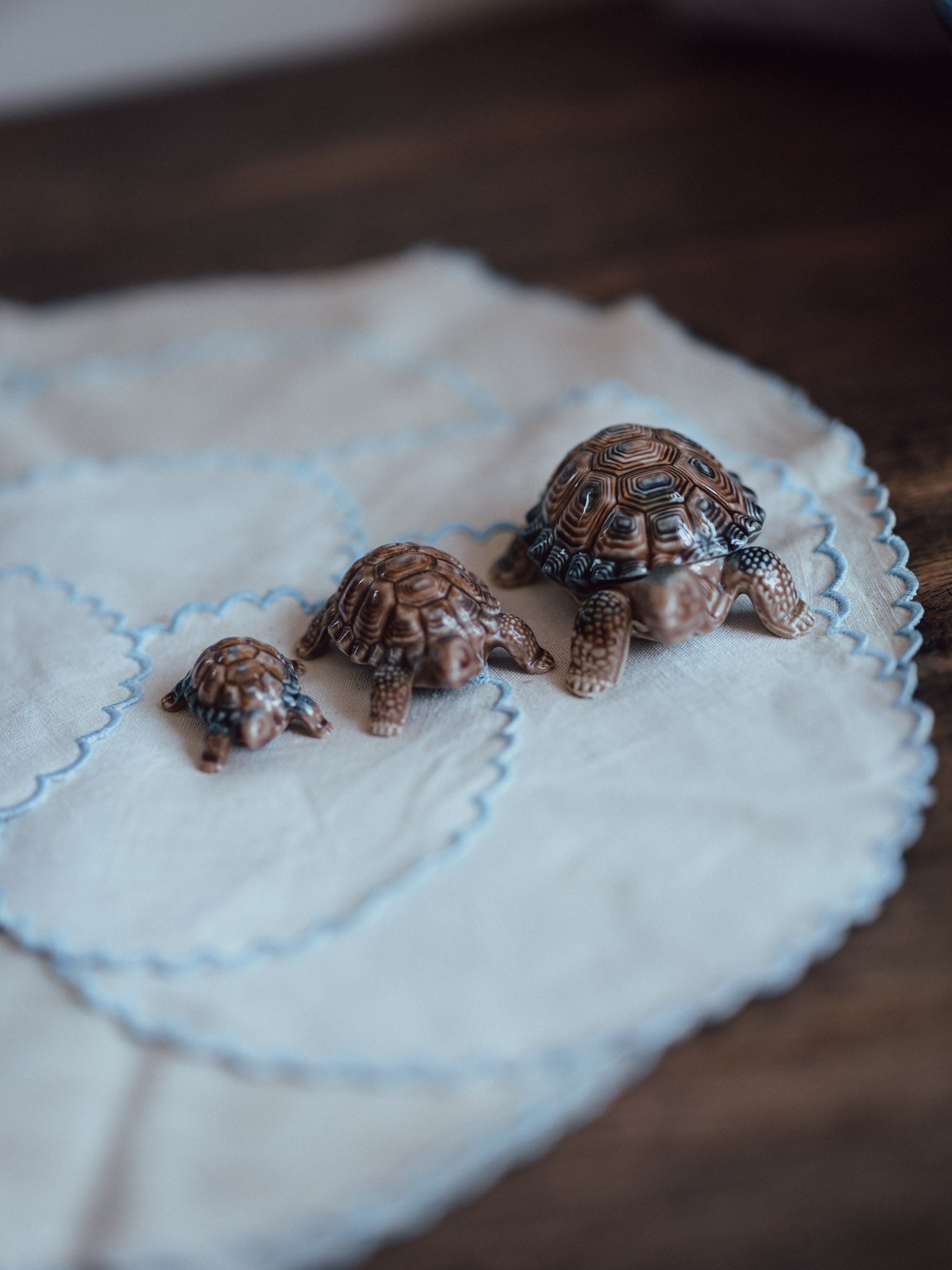 Vintage Wade Tortoise Trio