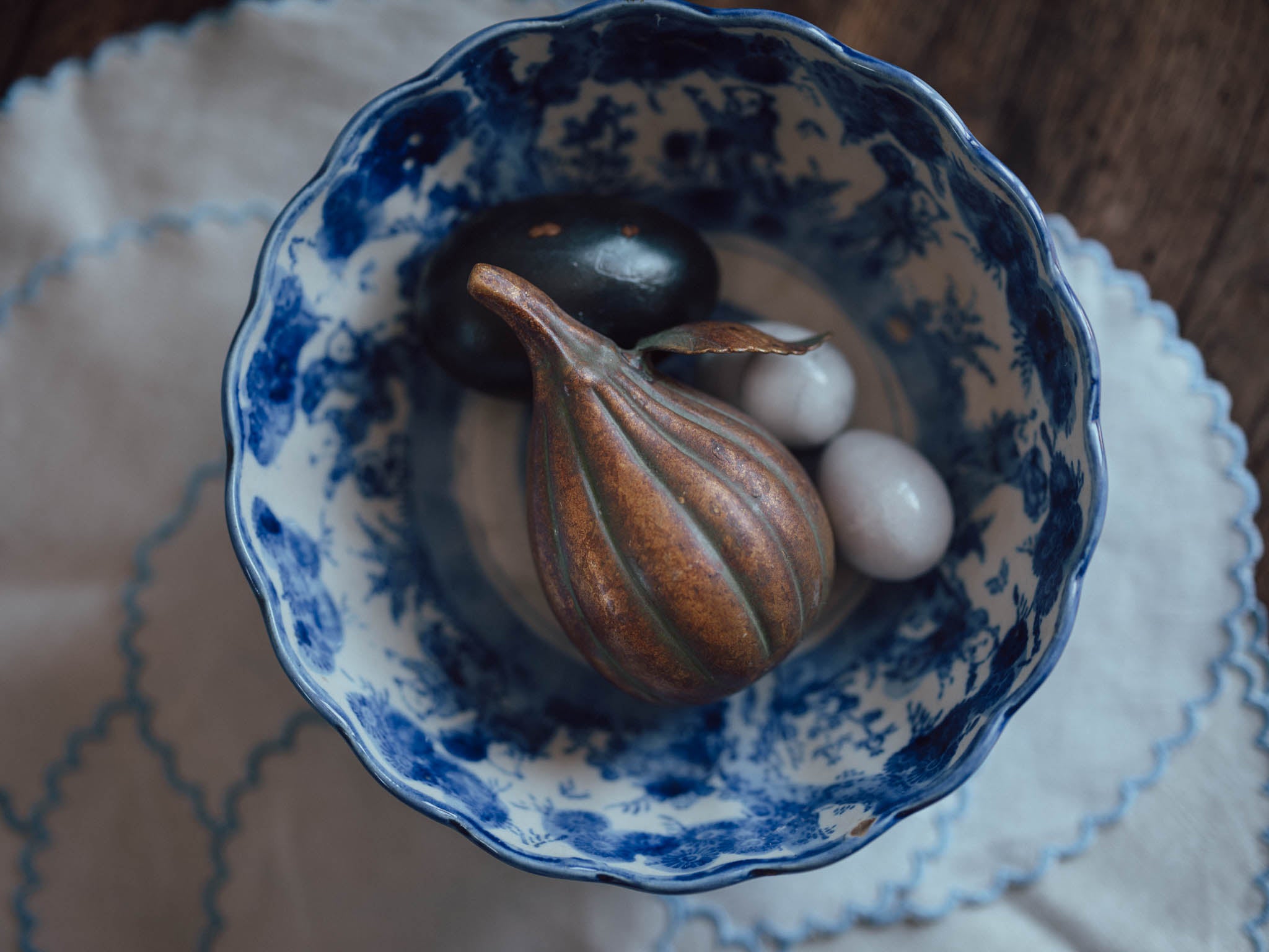Cast-Metal Pear
