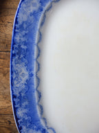 Banquet Sized Doulton Burslem 'Watteau' Flow Blue Platter (49cm)