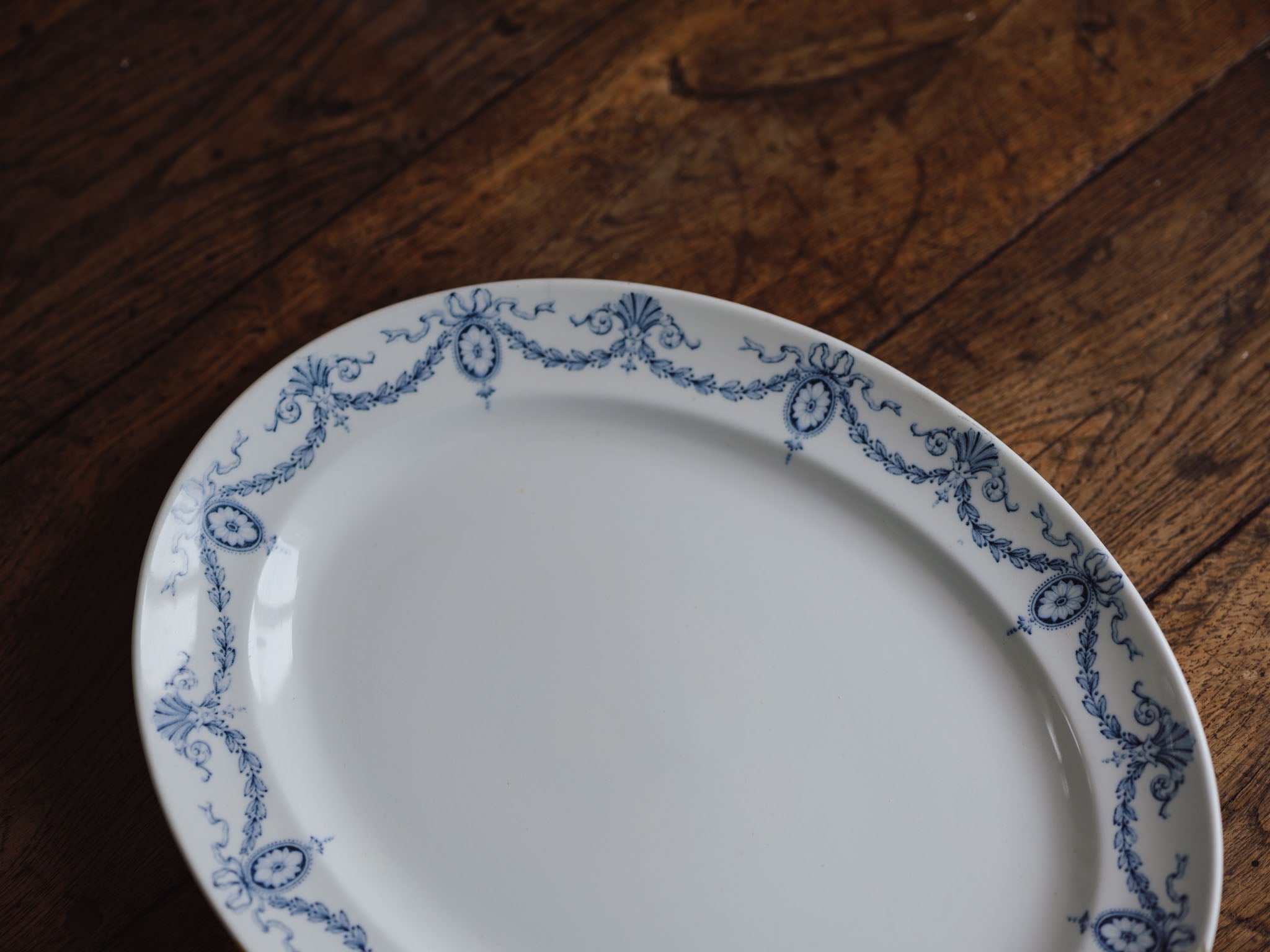 Antique Keeling & Co 'Clyde' Platter (36.5cm) - Rare 1923 Edition