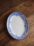 Antique Alfred Meakin Blue & White Platter (29cm)