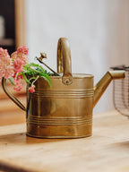 Brass Plated Vintage Watering Can