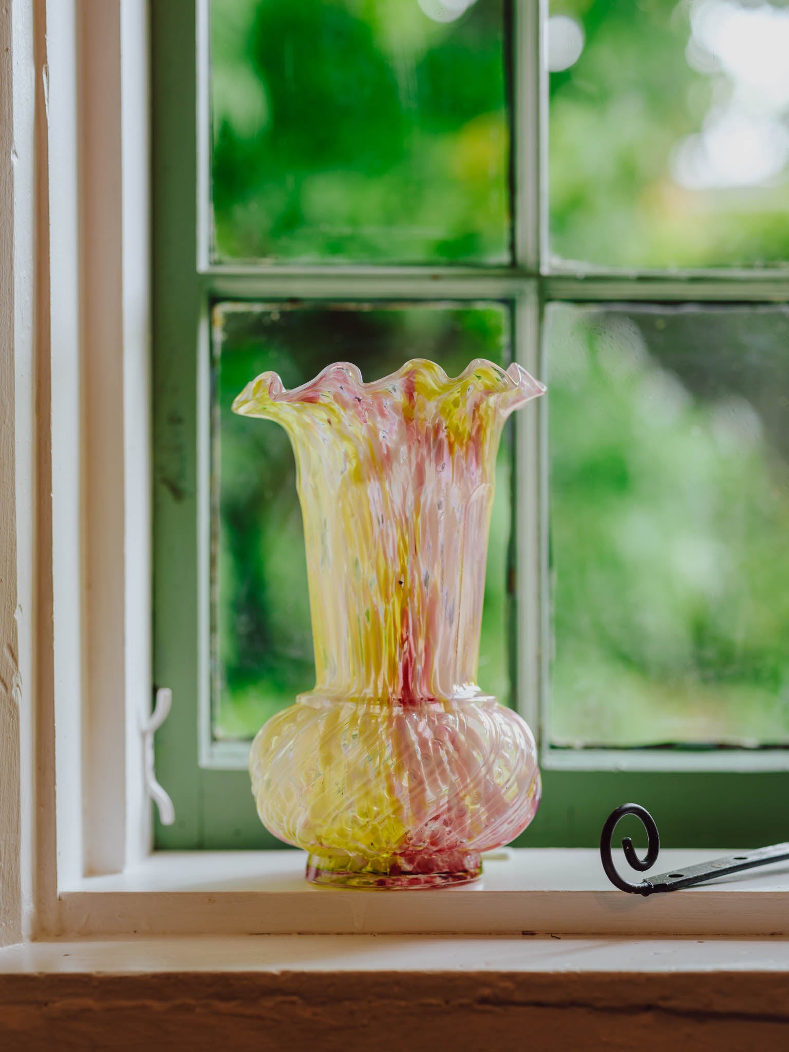 Antique Legras French Art Glass Vase