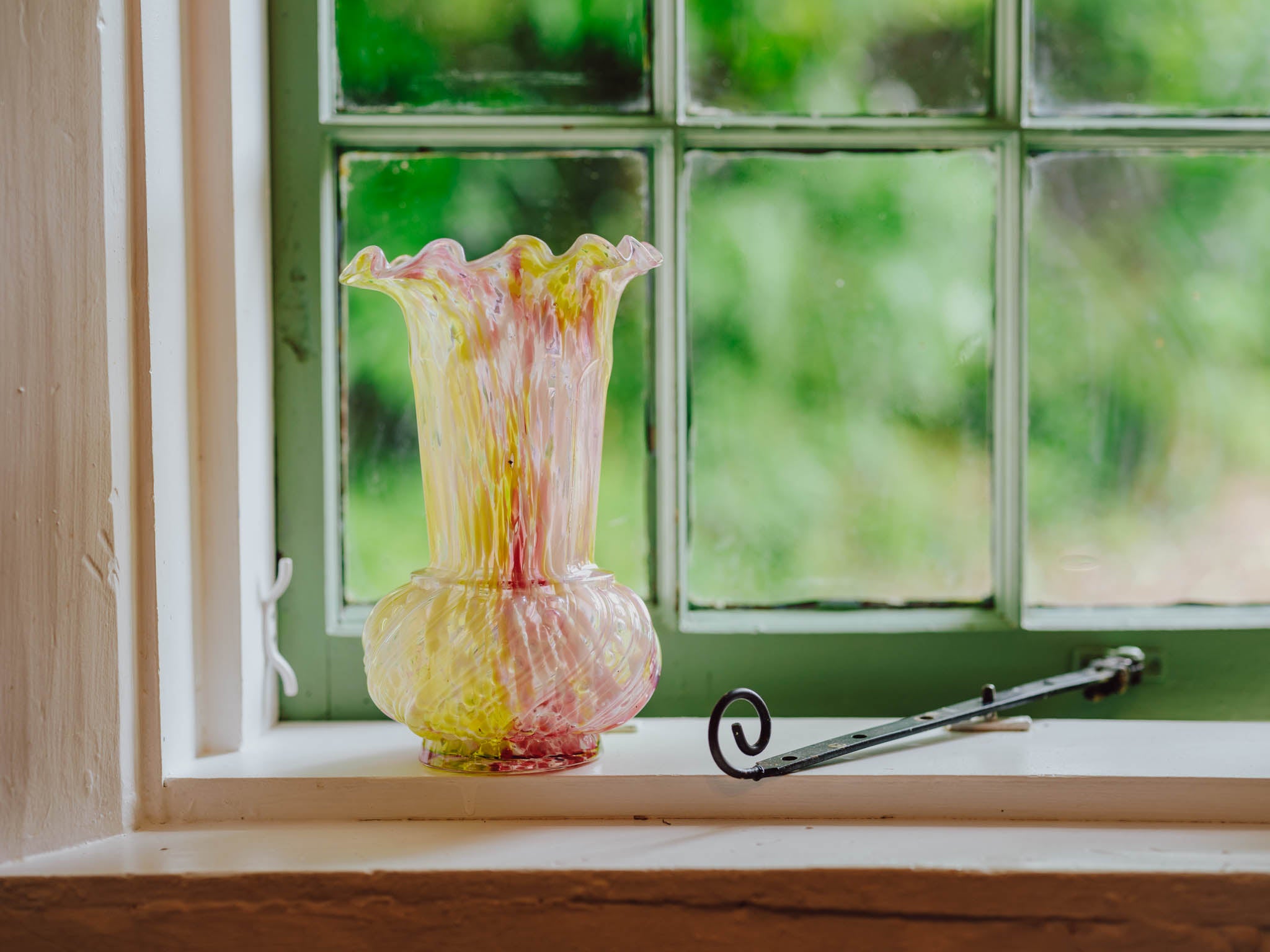 Antique Legras French Art Glass Vase