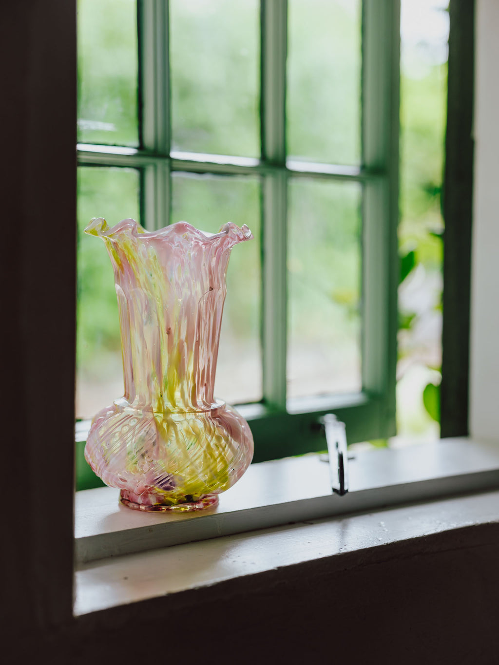 Antique Legras French Art Glass Vase