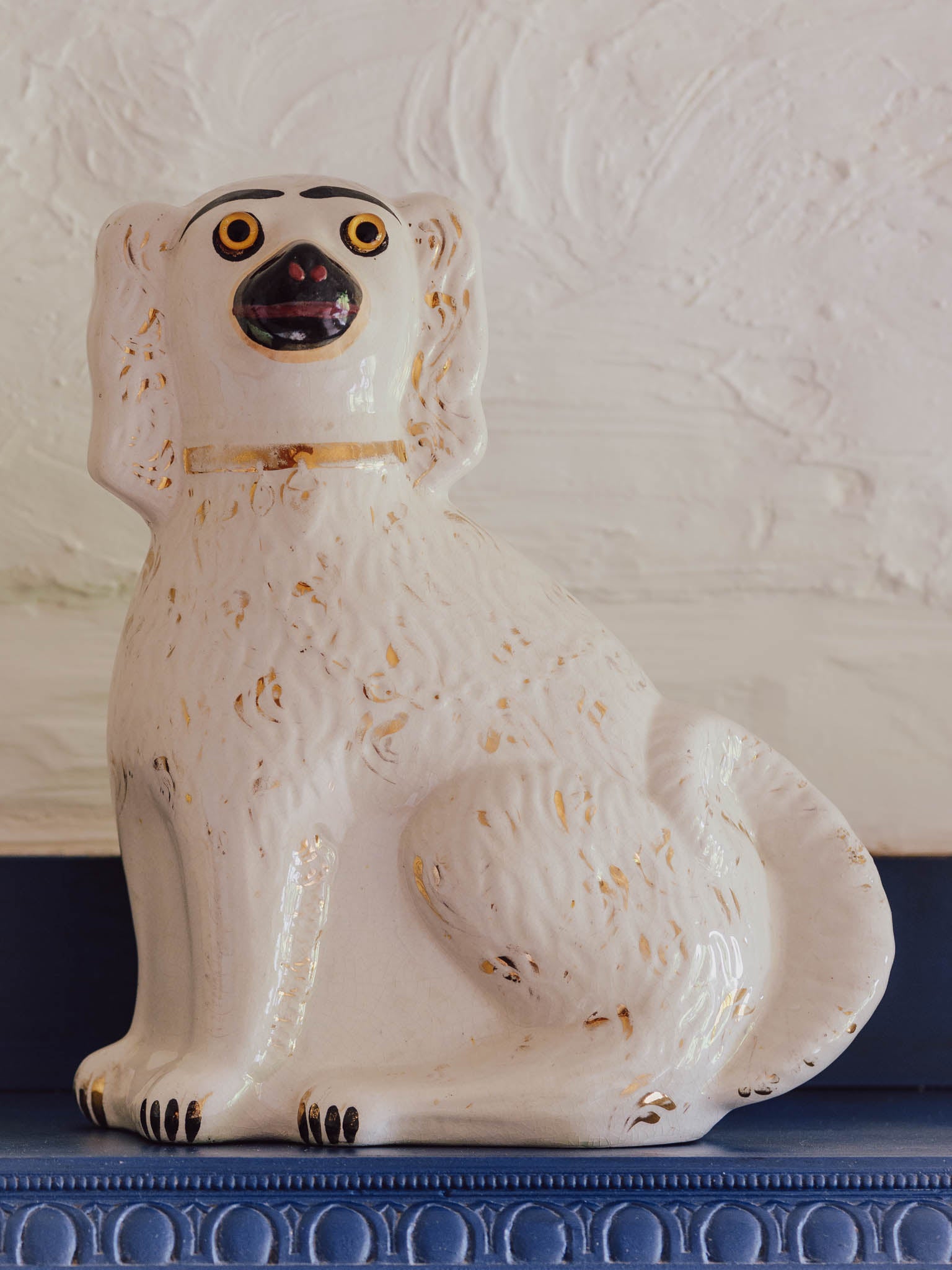 Very Large Antique Staffordshire Dogs - 19th Century