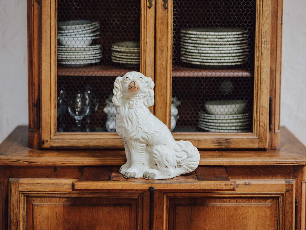 Very Large Antique Staffordshire Dog