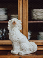 Very Large Antique Staffordshire Dog