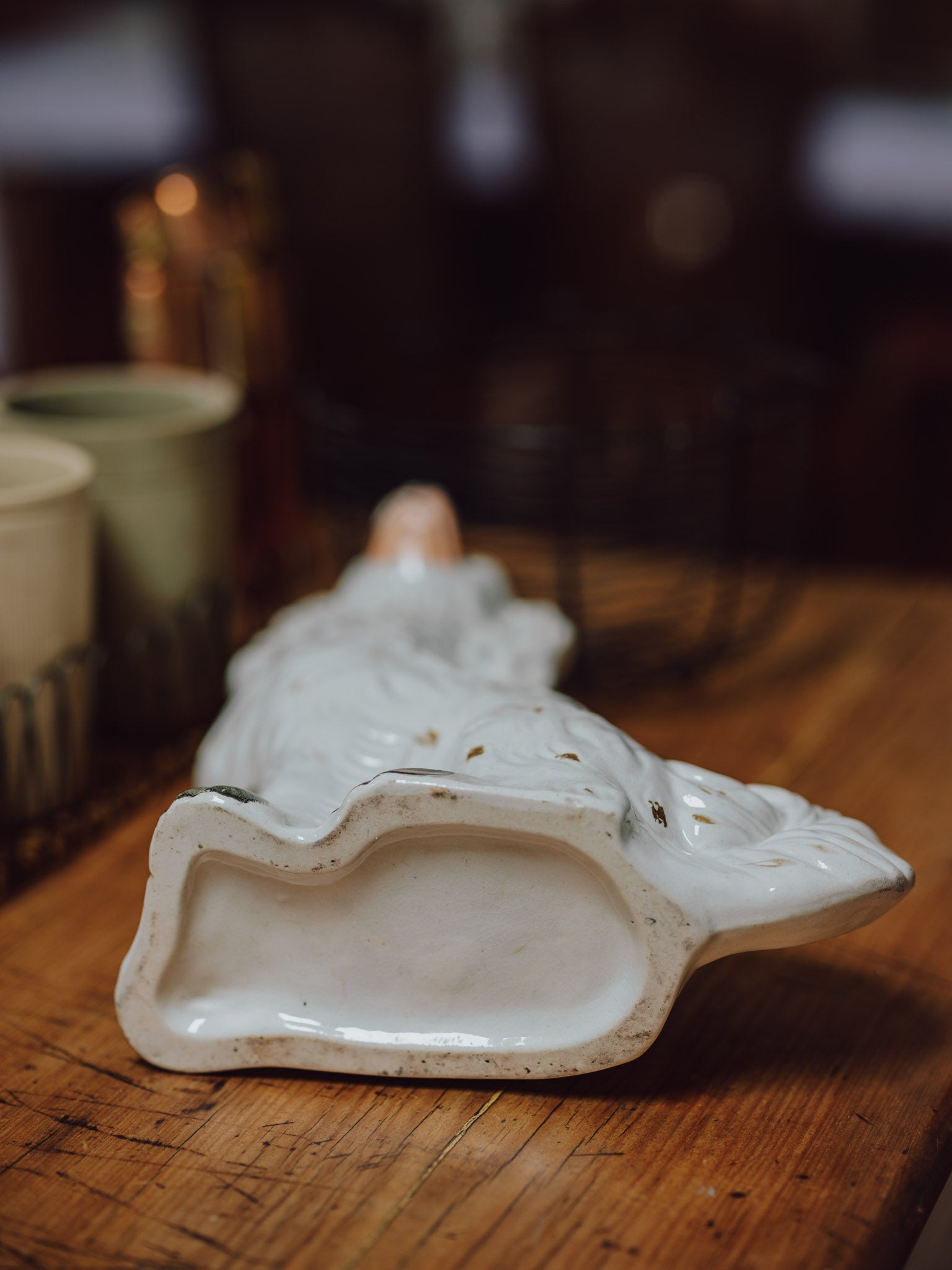 Very Large Antique Staffordshire Dog