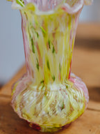 Antique Legras French Art Glass Vase