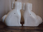 Very Large Antique Staffordshire Dogs - 19th Century