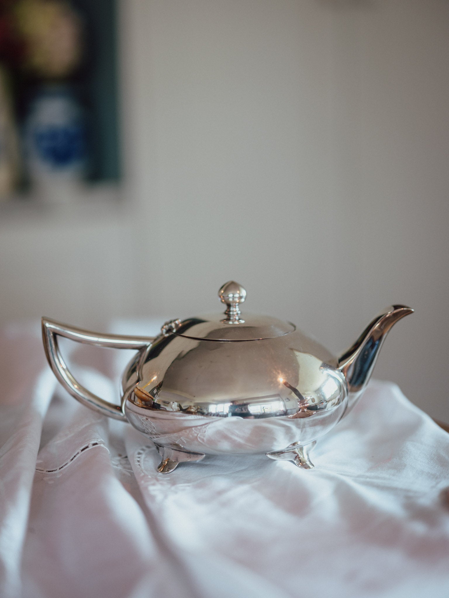 Vintage Waterhouse Silver Plated Teapot | Shape 141
