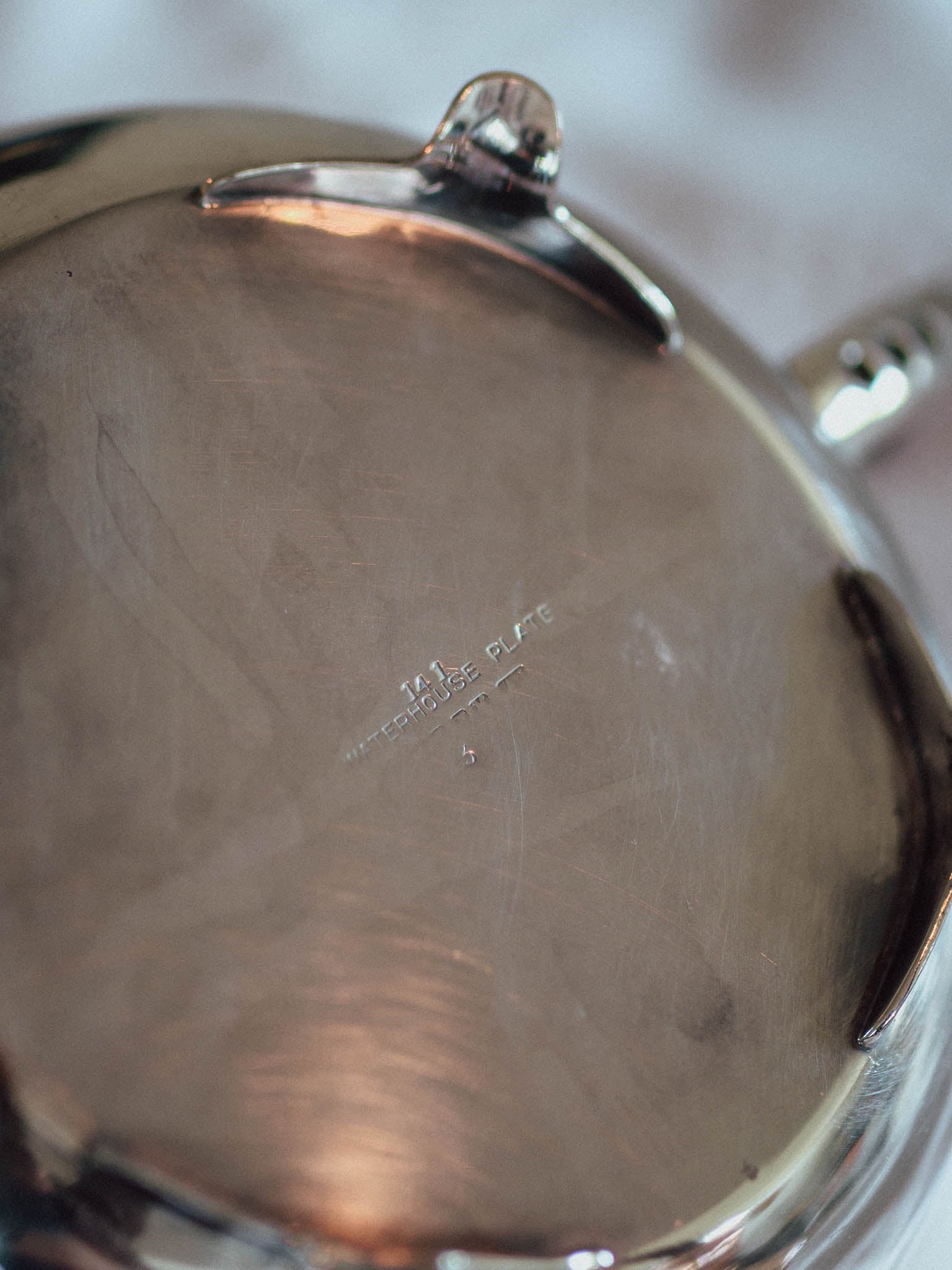 Vintage Waterhouse Silver Plated Teapot | Shape 141