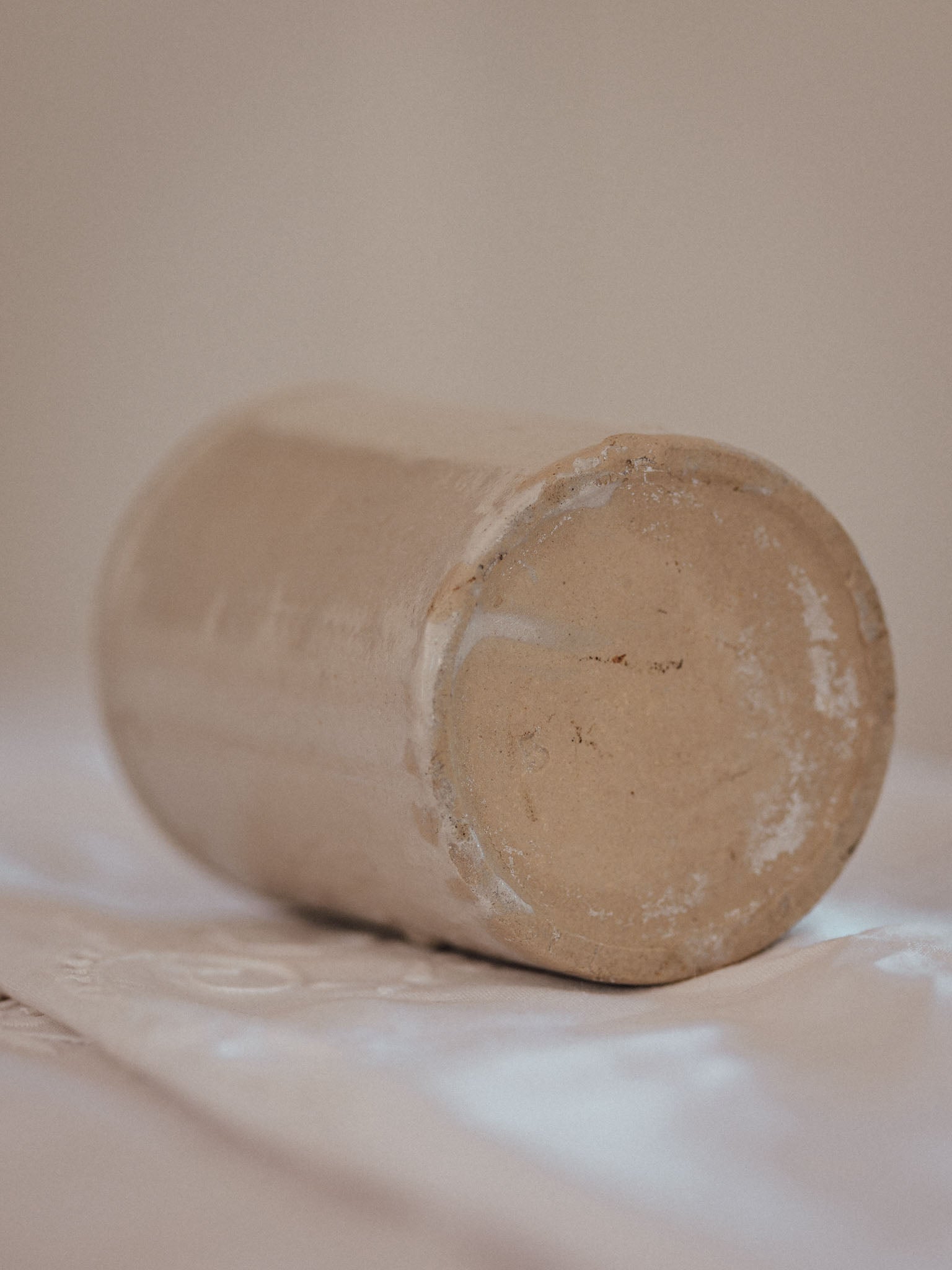 Antique Stoneware Jam Jar | Medium