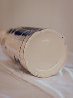 Vintage "Zuider Zee" Gilded Flow Blue Pitcher | Nautical Scene (c. 1910)