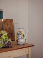 Handmade & Painted Italian Pottery Water Jug