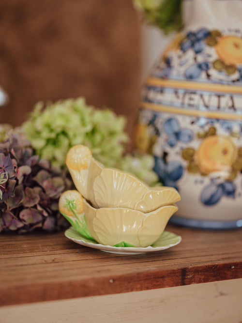 Vintage Carlton Ware Buttercup Sauce Jugs and Plate | Set