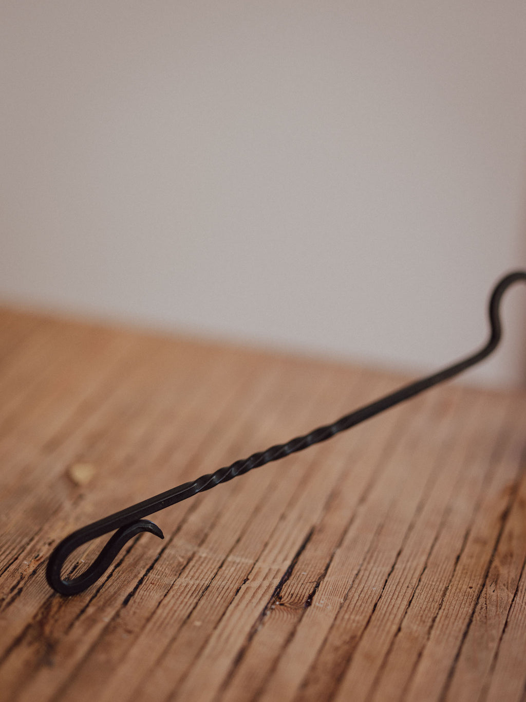 Vintage Hand Forged Wrought Iron Candle Snuffer