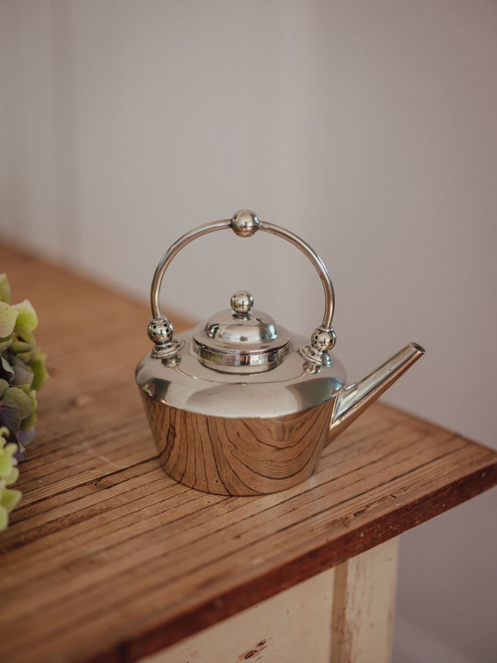 Victorian German Silver Plated Tea Pot