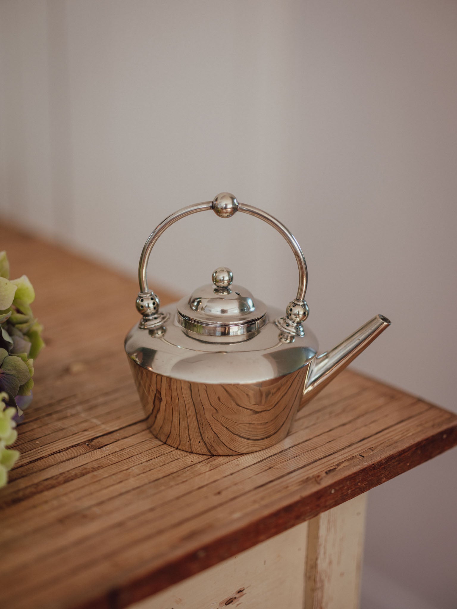 Victorian German Silver Plated Tea Pot