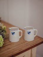 Vintage Duraline England Hotelware Stoneware Jugs | Pair