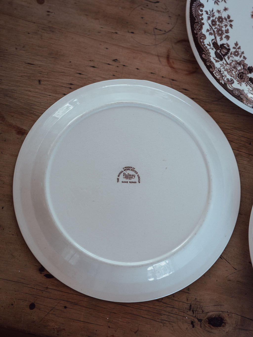 Large Royal Worcester Palissy Game Bird Plates