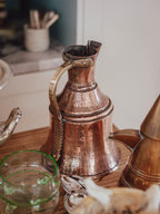 Antique Copper & Brass Turkish Trabzon Water Jug - c.1900s