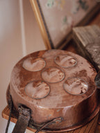 Antique Copper Egg Poacher