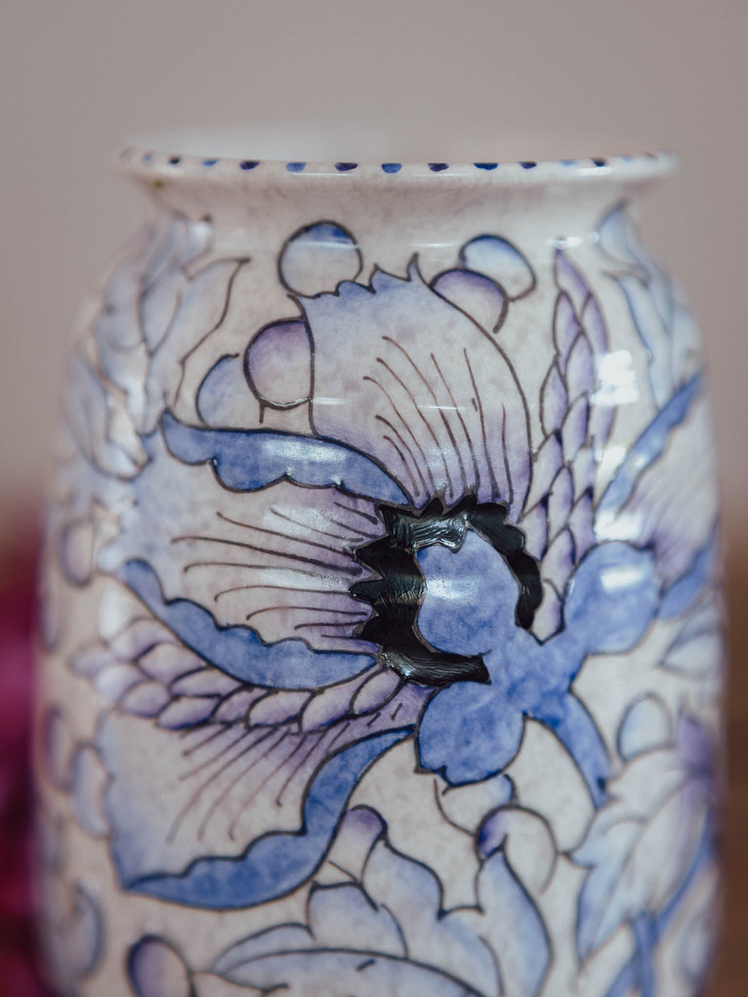 Charlotte Reid Burley Ware Vase