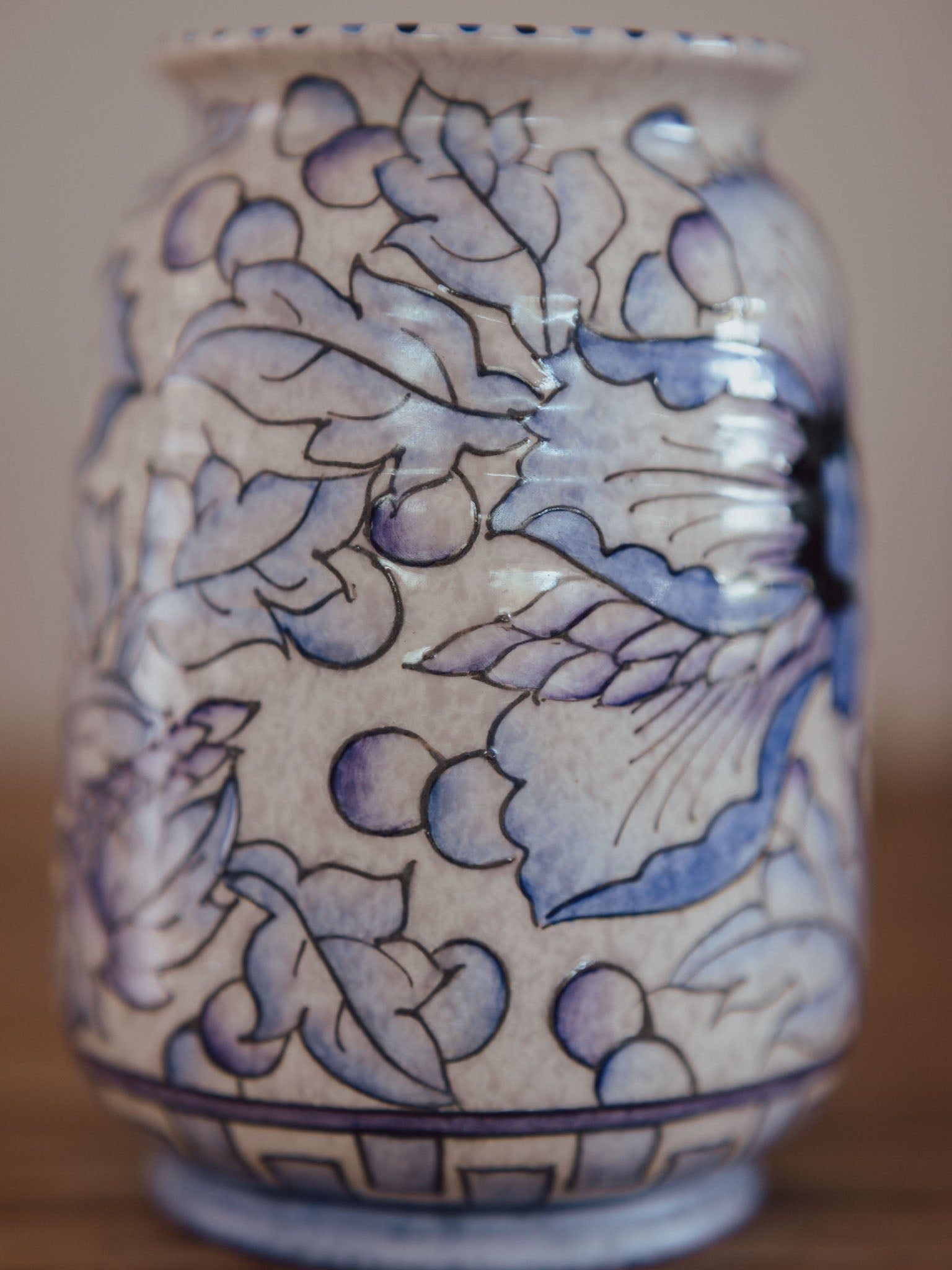 Charlotte Reid Burley Ware Vase