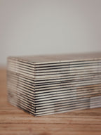 Vintage Bone Inlay Box with Lid