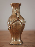 Antique Japanese Brass Vase