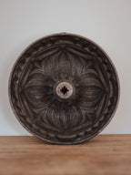 Antique Copper Jelly Mould with Hanging Ring