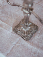 Three-Arm Silver Candelabra