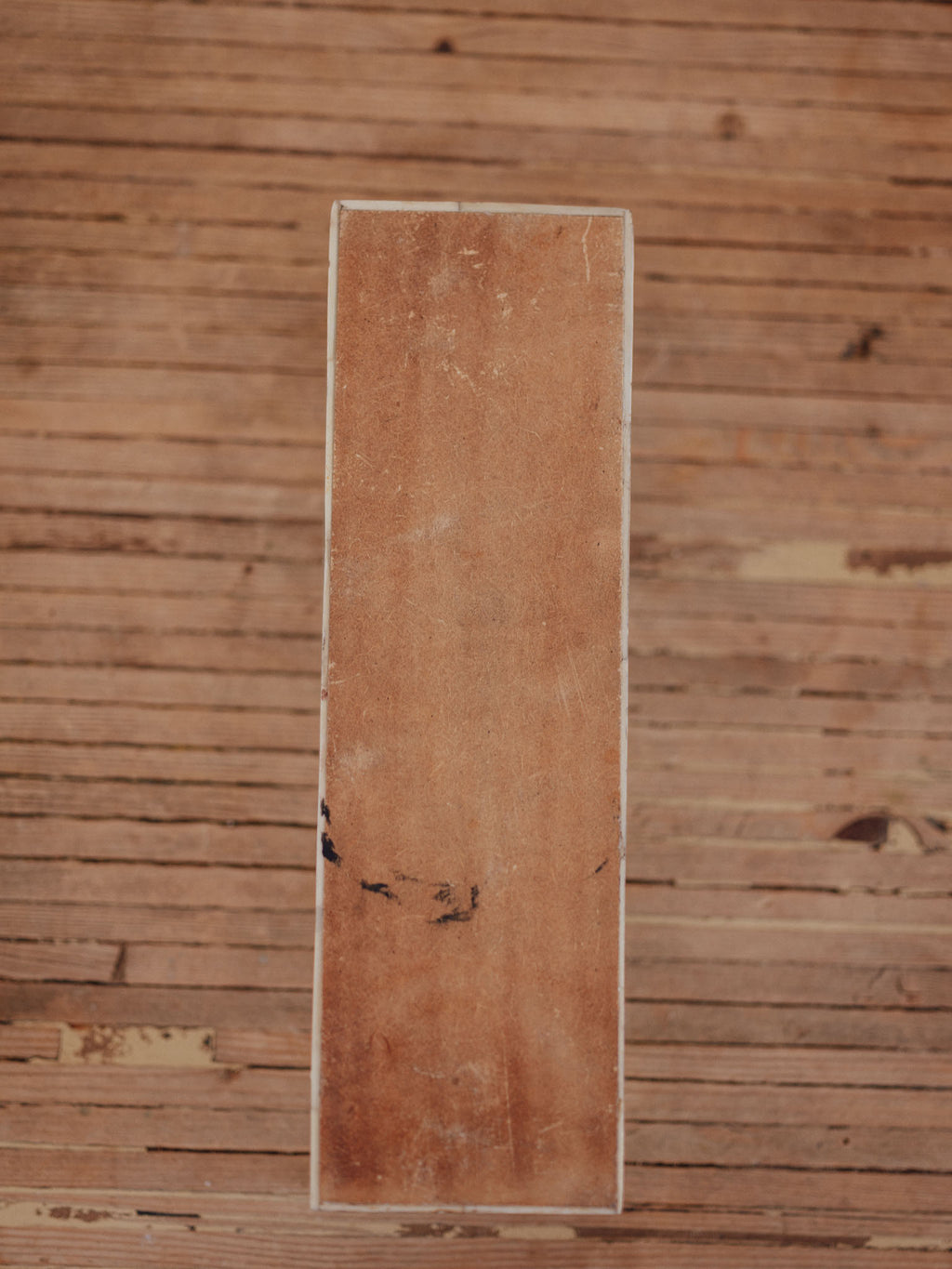 Vintage Bone Inlay Box with Lid
