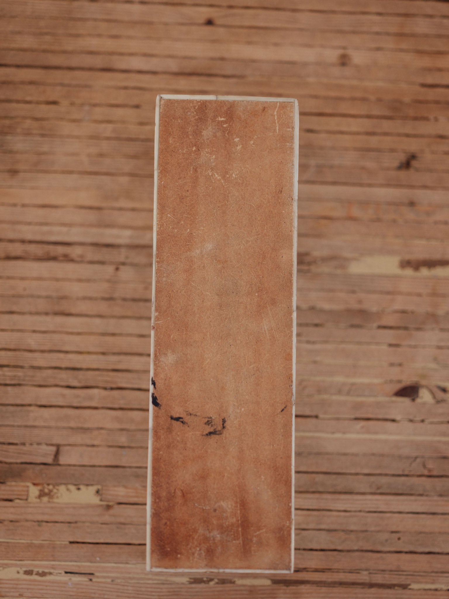Vintage Bone Inlay Box with Lid