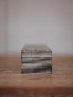 Vintage Bone Inlay Box with Lid