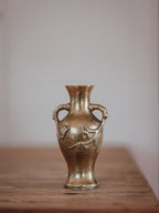 Antique Japanese Brass Vase