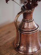 Antique Copper & Brass Turkish Trabzon Water Jug - c.1900s