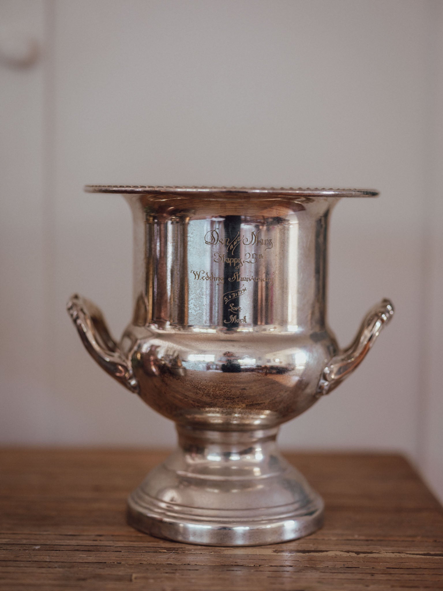 Saracen Silver-Plated Wine Bucket