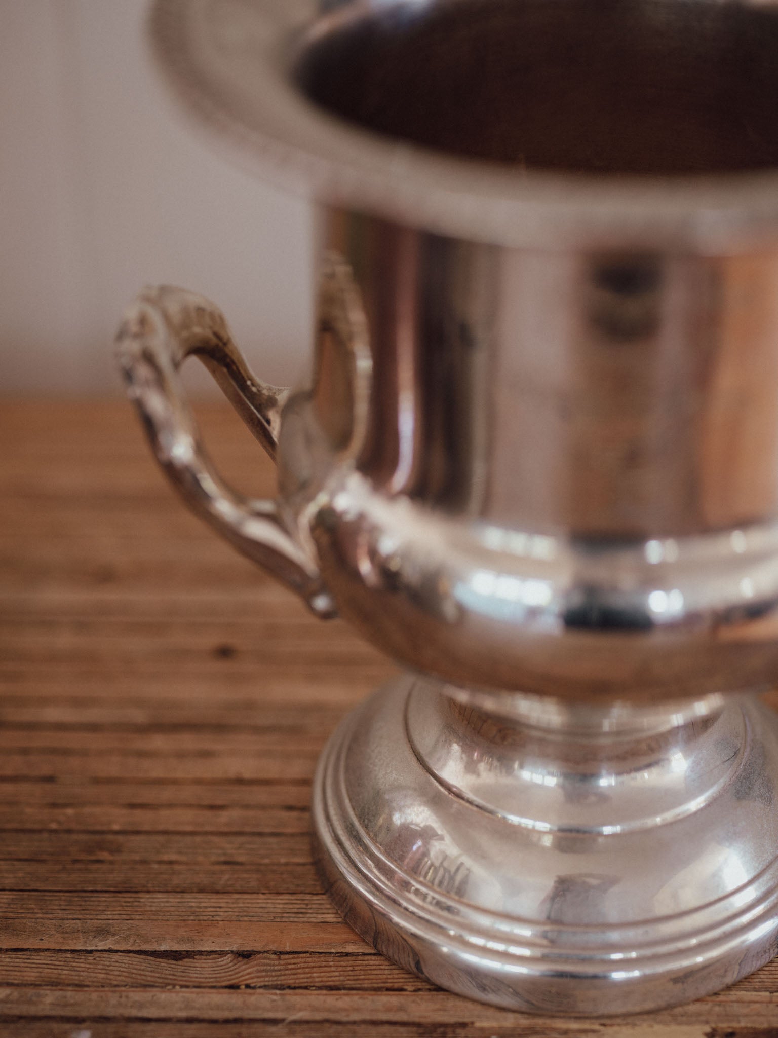 Saracen Silver-Plated Wine Bucket