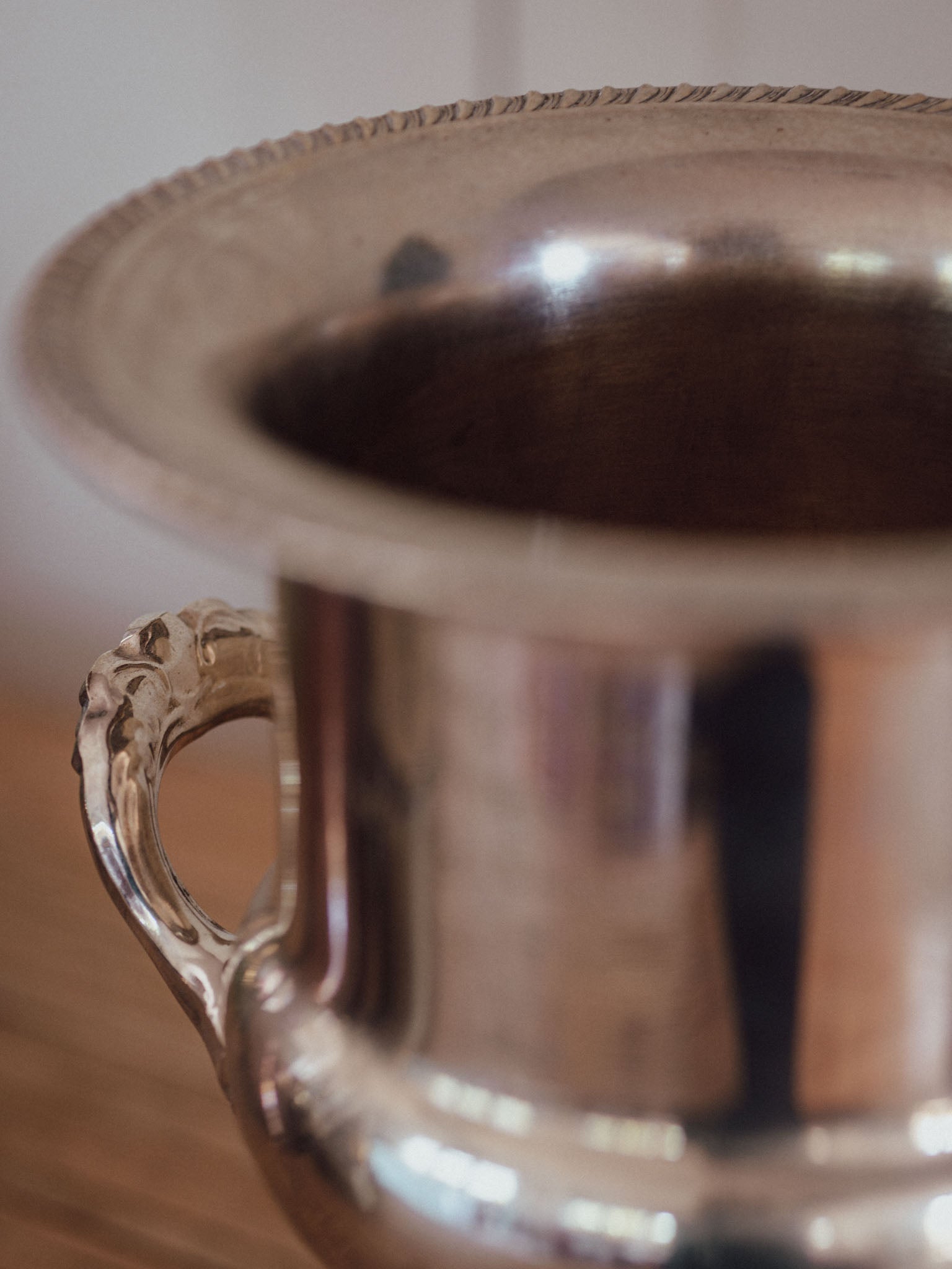 Saracen Silver-Plated Wine Bucket