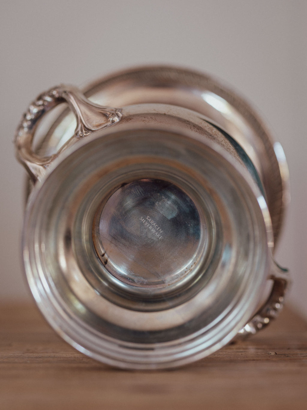 Saracen Silver-Plated Wine Bucket