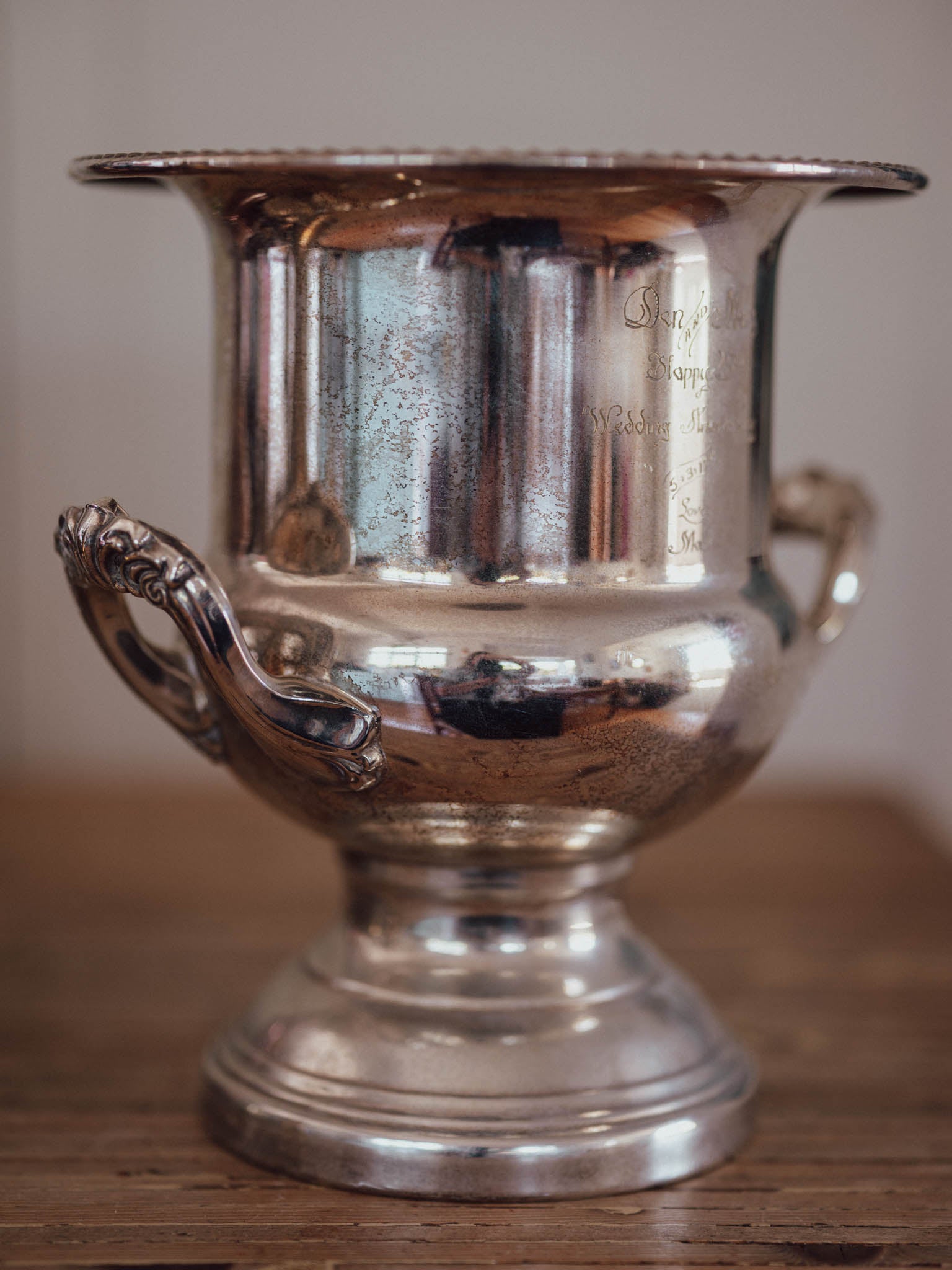 Saracen Silver-Plated Wine Bucket