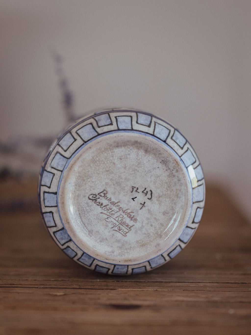 Charlotte Reid Burley Ware Vase